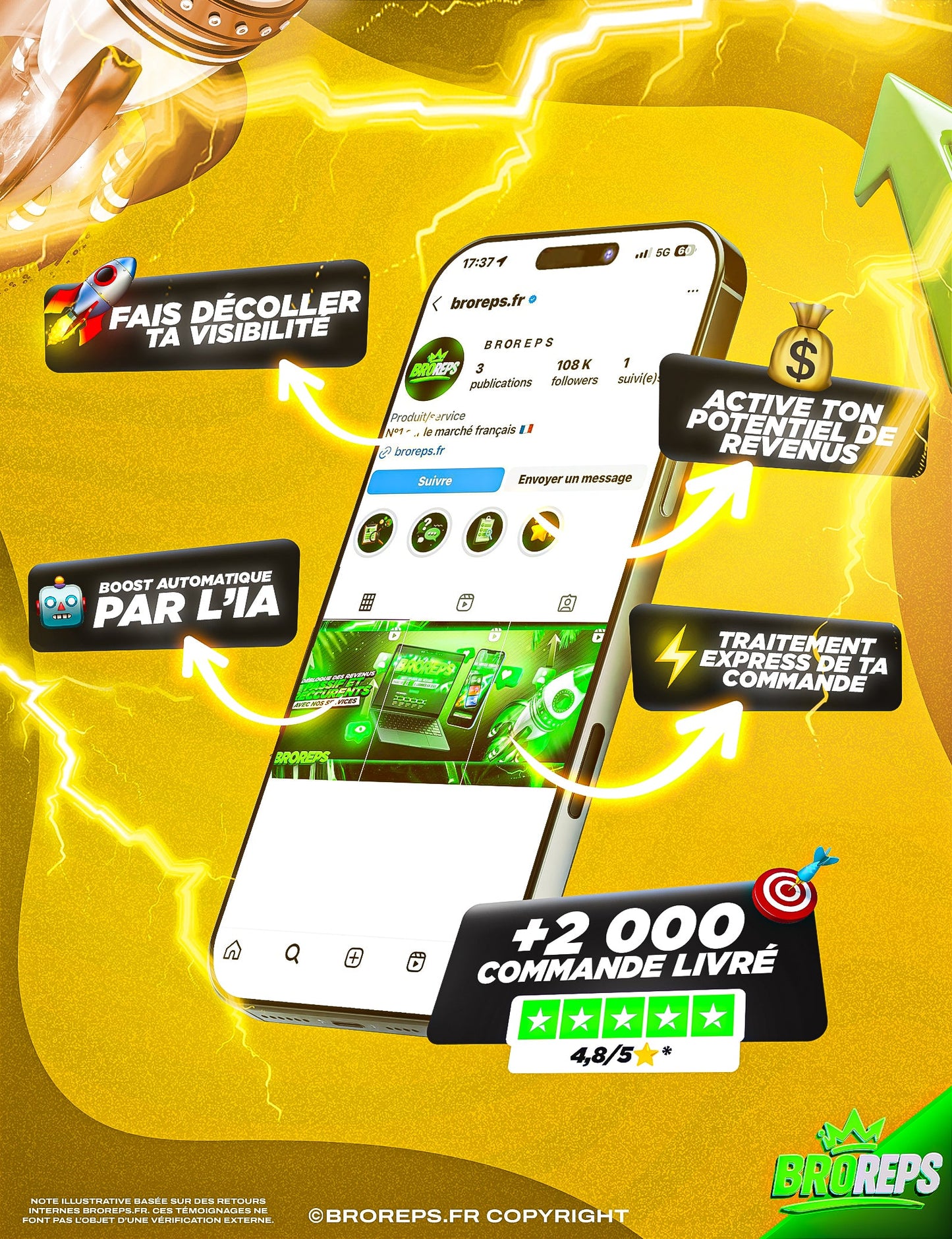 Instagram subscription